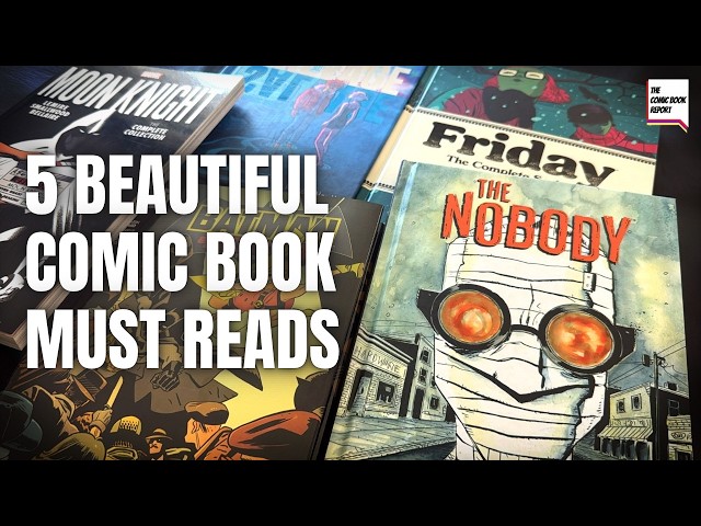 5 Beautiful Comic Book Must Reads