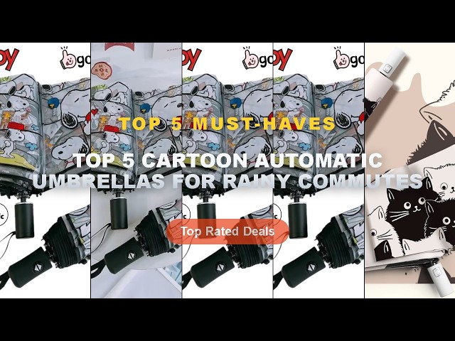 Ultimate Guide to the Best Top 5 Cartoon Automatic Umbrellas For Rainy Commutes - 1pc Simple Cartoon