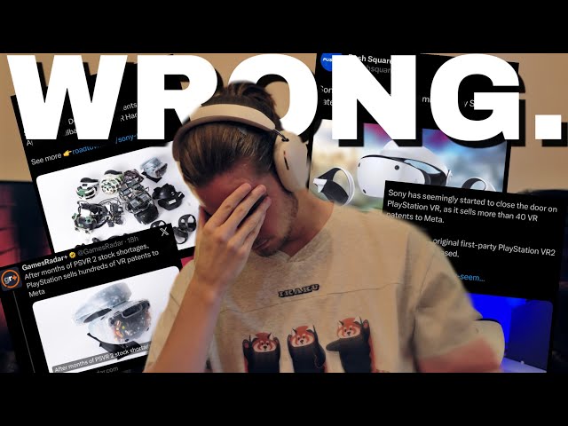 Everyone is wrong about the Sony VR Patents and it's driving me insane.