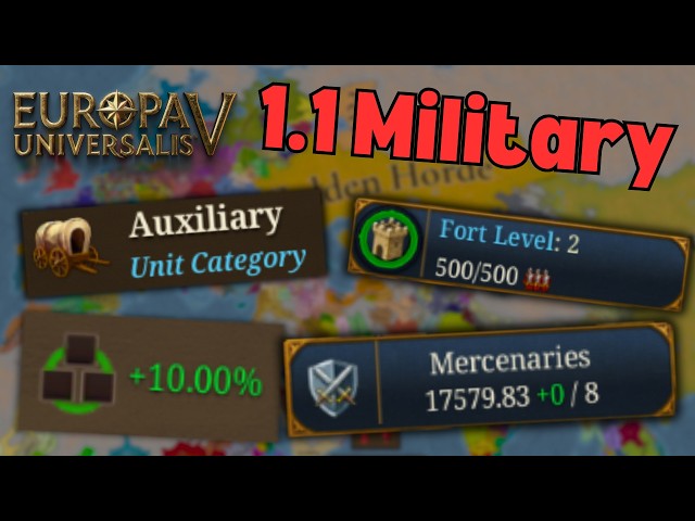 Mercs are a MUST in 1.1, NEW Combined Arms Bonus - 1.1 Military Changes & Metagame