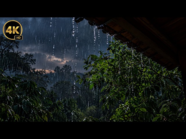 Rain on the Roof, Stress Gone 🌧️ 528 Hz Music for Better Sleep🌙