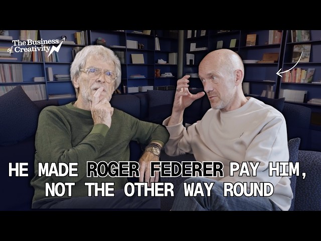 David Allemann made Federer invest, not endorse | The Business of Creativity w/ Sir John Hegarty
