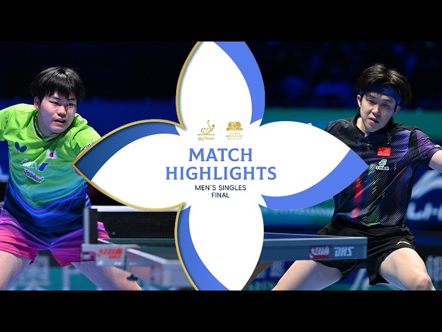 Wang Chuqin vs Sora Matsushima | Match Highlights |  #ITTFWorldCup 2026