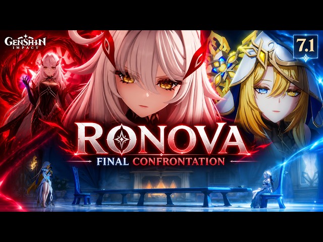 Tsaritsa Uses All Six Gnoses Against Ronova! | Genshin Impact 7.1 Cutscene