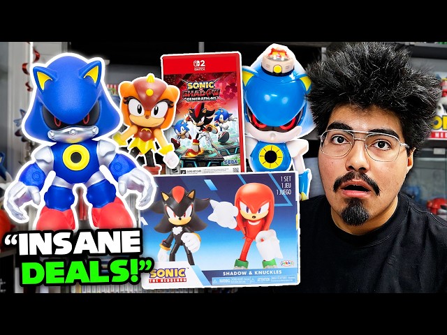 20+ MASSIVE Sonic The Hedgehog Merch Items On Sale! (Figures, Plush, & MORE!)