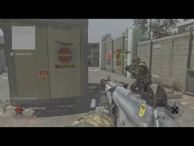 Cheater in BO1 PS5. Invisible teammate.