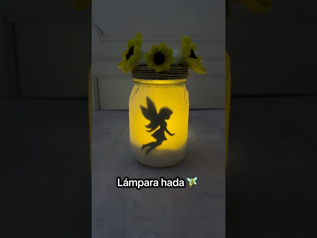❤️ Tutorial: How to make this fairy lamp, very easy to make #diy #crafts #tutorial