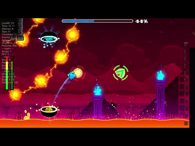 GEOMETRY DASH ПРОХОЖУ DASH