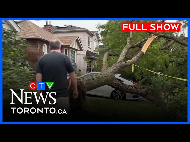 Crews dealing with cleanup one week after major storm | CTV News Toronto at Noon for Sept. 9 , 2026