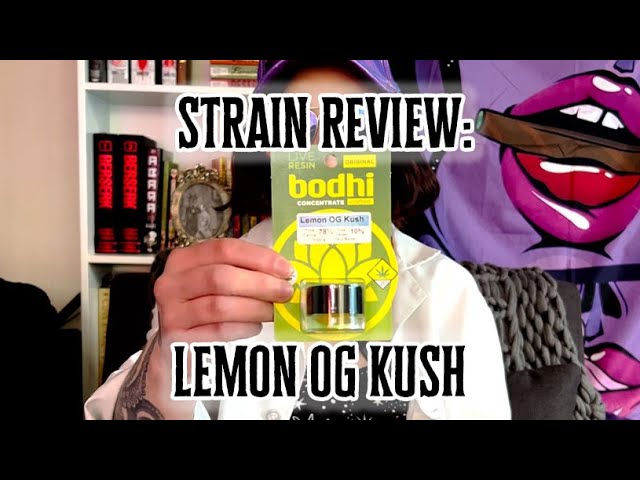 Lemon OG Kush Concentrate Strain Review