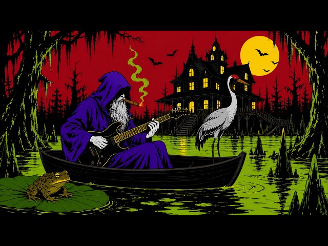 Psychedelic swamp rock-blues trip | Dark mystic ambient groove mix