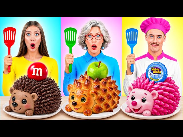 Me vs Grandma Cooking Challenge | Cool Food Ideas by Multi DO Challenge