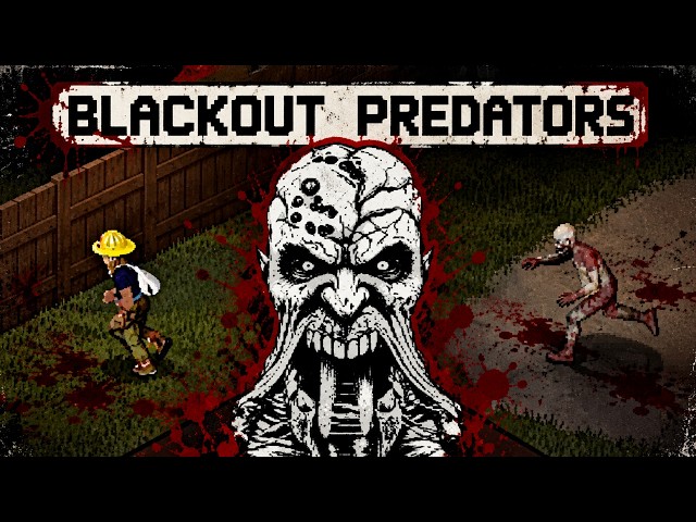 I Made Project Zomboid's SCARIEST Mod HARDER By ONLY Going Out at Night! | Blackout Predators