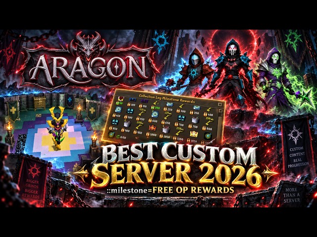 Aragon: *Is this the Best Custom Server 2026?* Insane NEW Custom Content Released! +G/A
