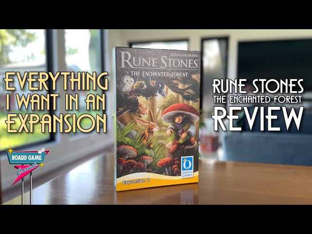 Rune Stones: The Enchanted Forest - Everything I want in a board game expansion! (REVIEW)