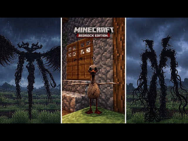 7 New Minecraft Horror Mods For BEDROCK EDITION | Minecraft Horror Mods For Bedrock Edition
