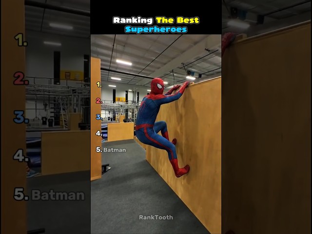 Ranking The Best Superheroes