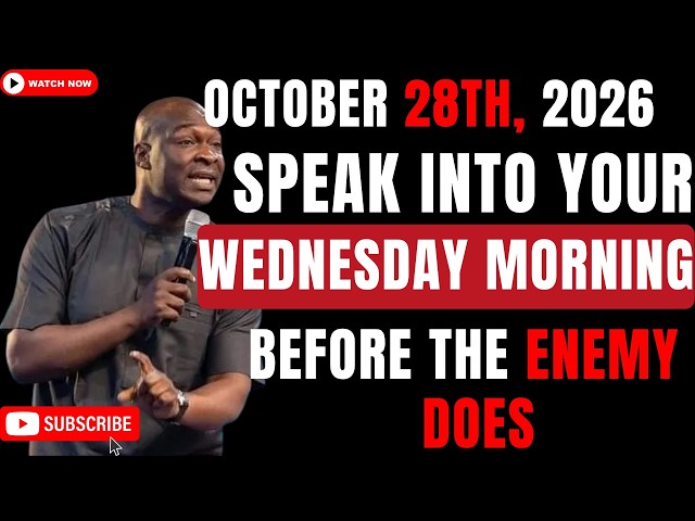 🔴 26TH OCTOBER 2026: START YOUR MONDAY WITH POWERFUL MORNING PRAYER | APOSTLE JOSHUA SELMAN