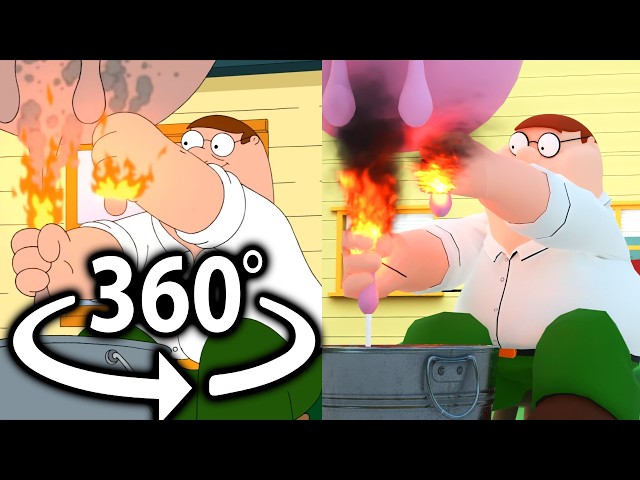 360° Family Guy - Peter Tries Red Bull