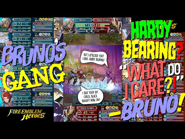 Bruno’s Gang | HARDY BEARING? "WHAT DO I CARE?!" says Bruno | AR-O Astra 9/15/26 | Vantage | [FEH]