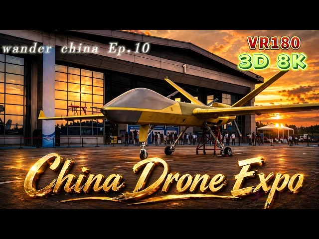 Inside China’s Drone Expo | VR180 3D 8K
