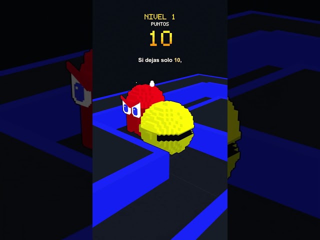 What happens if you leave the last few dots in Pac-Man?
