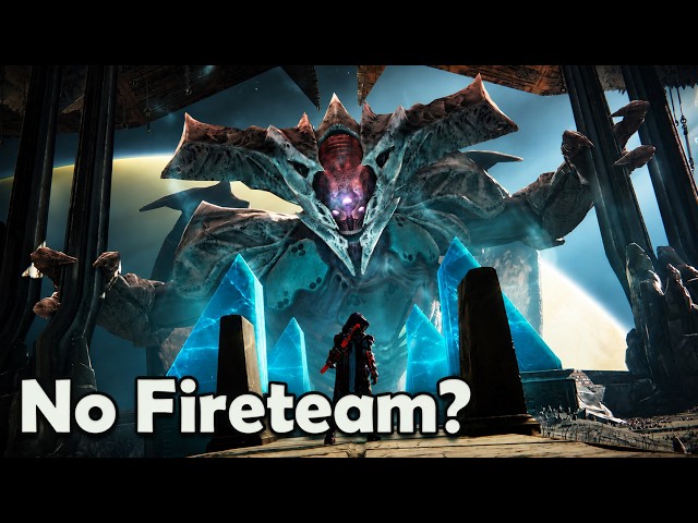 How Much Can You REALLY Solo in Destiny 2?