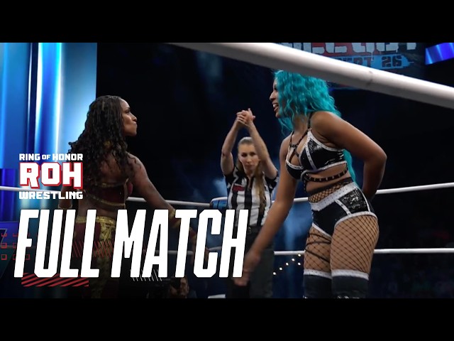 ПОЛНЫЙ МАТЧ: Remi Reade против Red Velvet (ч) — матч за титул #ROH Women's World TV: ROH TV