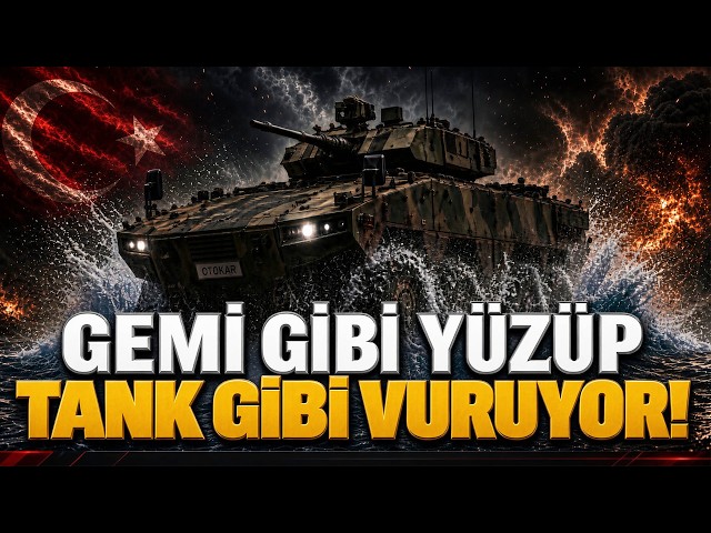 The Turkish armored vehicle challenging the world: Hits like a tank, floats like a ship!