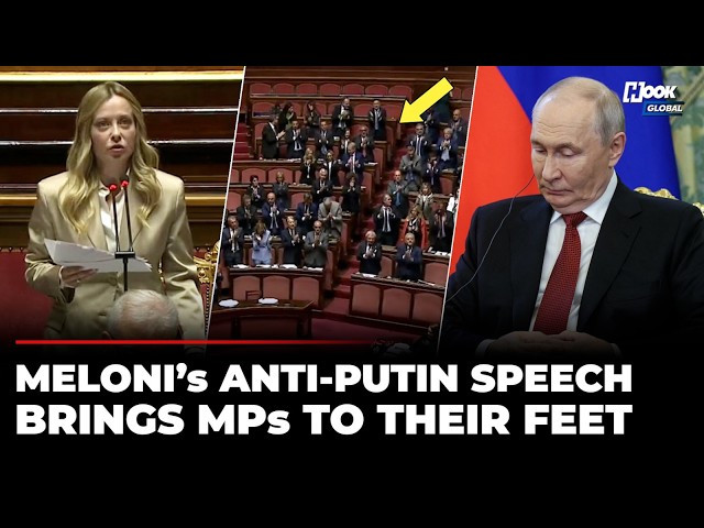 ‘I Don’t Miss…’: Meloni’s Fiery Anti-Putin Speech Draws a Standing Ovation in Italian Parliament