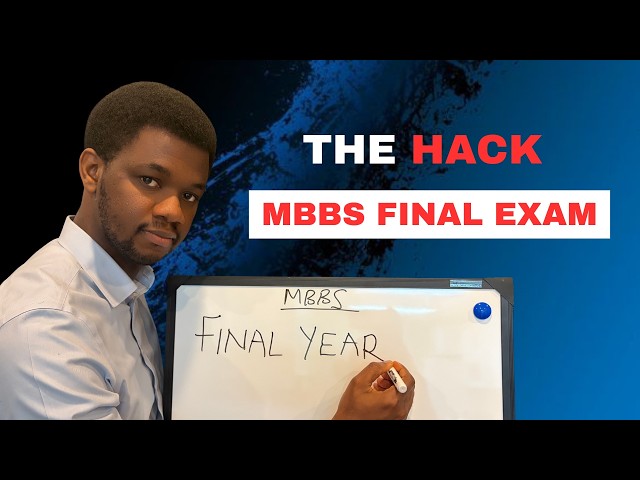 How to Survive Final Year of MBBS | Clinical Exams Tips