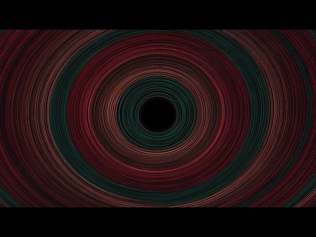 Spinning Color Rings Seamless Loop 4K No Copyright