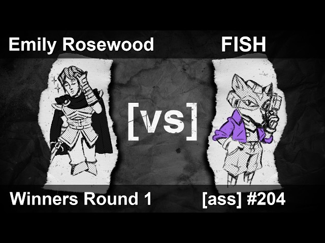 [ass] 204 - WR1 - Emily Rosewood (Marth) vs FISH (Fox)