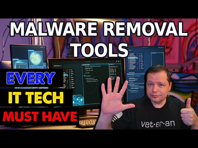 5 Malware Removal Tools EVERY IT Tech Needs | How to Remove Virus