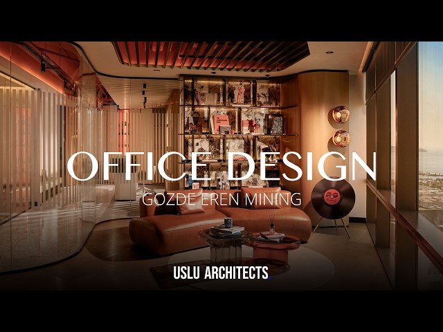 Executive Office Interior Design with Panoramic Istanbul Views (Office Tour)
