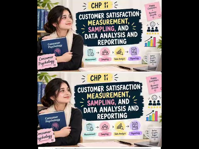 PSY514 Chapter 11 Customer Satisfaction MeasurementSampling Data Analysis & Reporting Consumer Psy