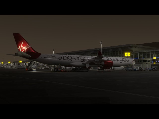 MSFS 24 SU6 | Aerosoft A346 Landing into ini Dubai V2 (OMDB)
