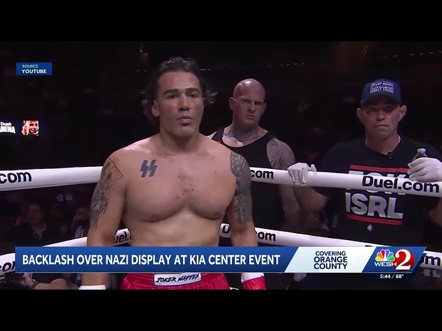 Nazi flag, salutes, crowd fights at Kia Center event in Orlando