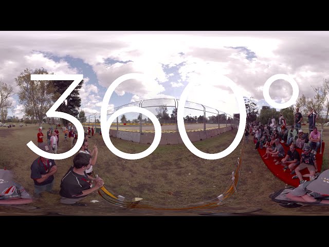360° VIDEO - 2016 Formula 1 Australian Grand Prix Trackside Between Turn 6 & 7
