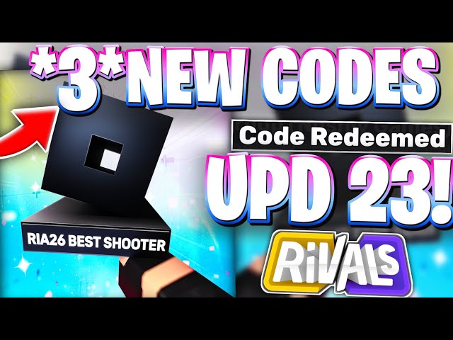 🏆*UPDATE 23* ALL BRAND NEW UPDATE 23 CODES FOR RIVALS! ROBLOX RIVALS CODES