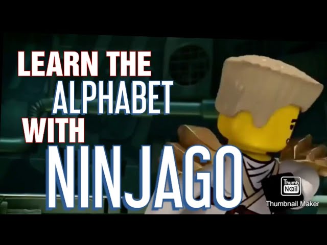 Learn the Alphabet with the Ninjas // Lego Ninjago
