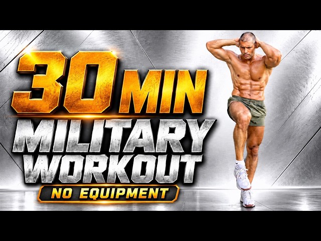 30 Min Military Workout That Will HUMBLE You | Full Body Calisthenics at Home