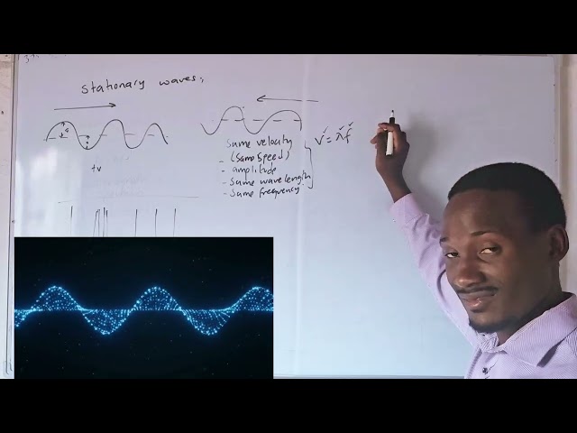 🌊 STATIONARY WAVES EXPLAINED! | Nodes, Antinodes & Formation of Standing Waves | Physics