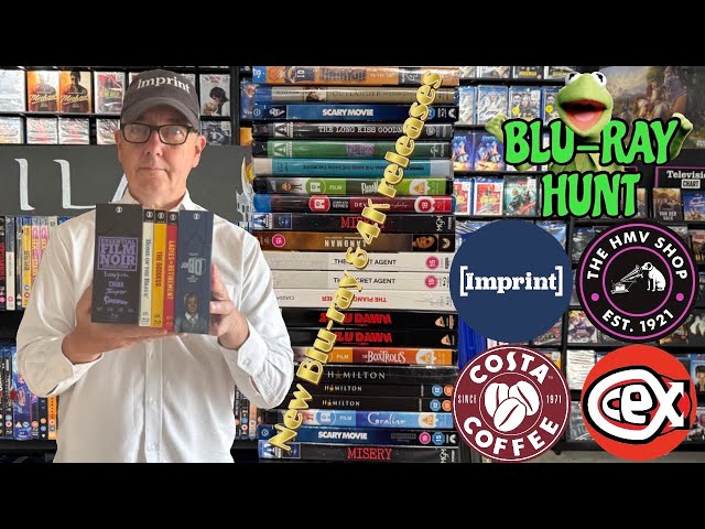 Blu-ray Hunt #329 21/09/26 HMV…CEX… Imprint Films and Stolen Statues …