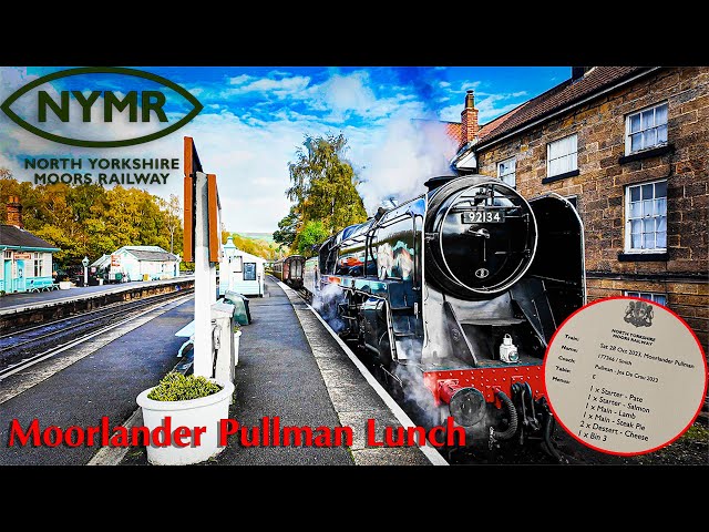 Experience a Posh Steam Train Lunch on the North Yorkshire Moors Railway | Luxury Rail Travel Review