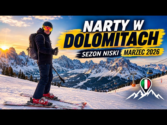 Dolomity, marzec 2026 - zimowy wypad na narty w sezonie niskim