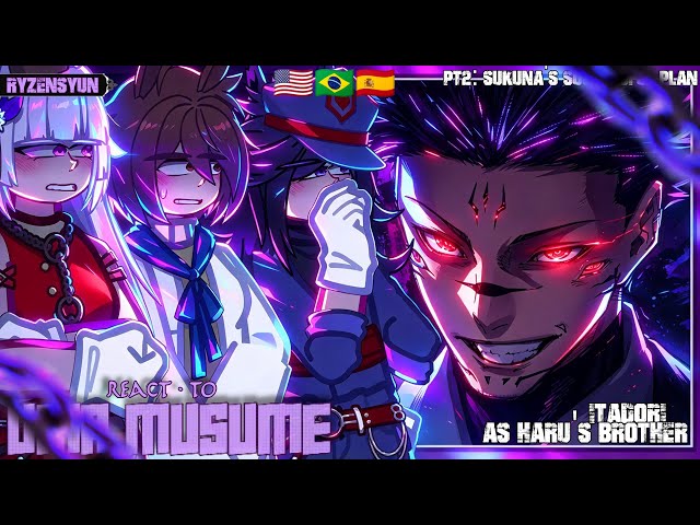 [PT2] Uma Musume react to Itadori Yuji As Haru's brother | Jujutsu Kaisen | Gacha React