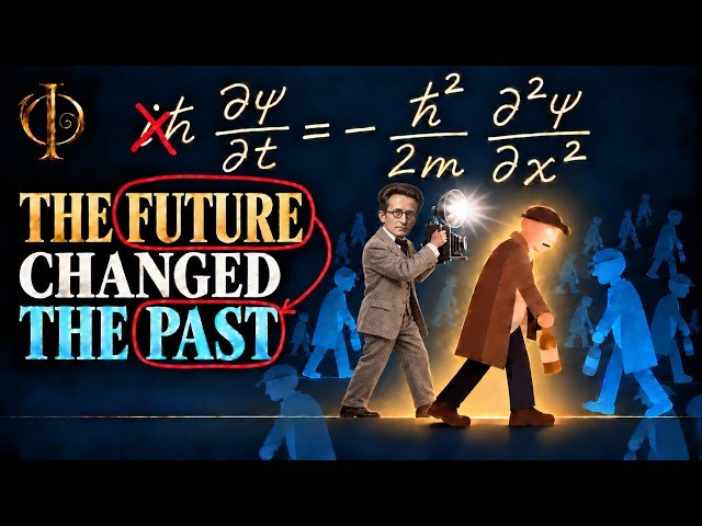 Schrödinger's Forgotten Masterpiece: The Future Changes the Past