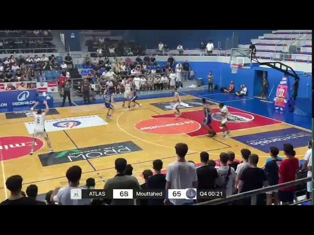 Capelli Sport D2 LBL 25-26 Final 4 Game 3: Atlas vs Mouttahed ATLAS VS Mouttahed