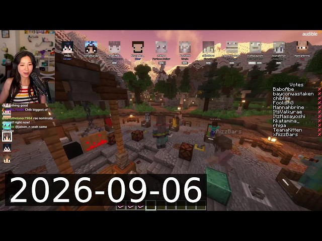 [2026-09-06] BLOOD ON THE CLOCKTOWER... in Minecraft :D! [FUSLIE TWITCH VOD]